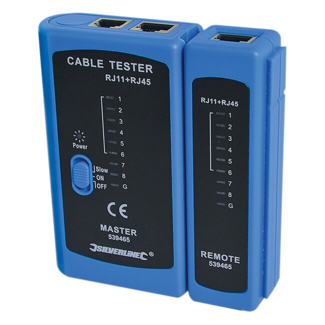 Silverline Lan Tester - RJ11 en RJ45