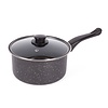 Benson Steelpan - 20 cm - Marmer - Anti Aanbak Laag Benson Steelpan - 20 cm - Marmer - Anti Aanbak Laag
