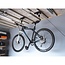 Silverline Fietslift plafondmontage - poedergecoat metaal - 20 kg - rubber gecoate haken, vergrendeling - 400 cm - zwart - garage