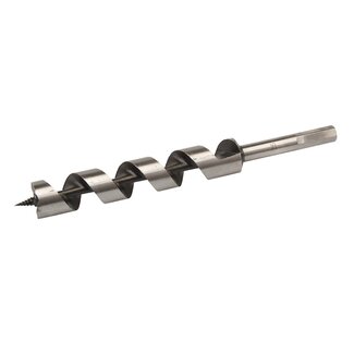 Silverline Slangenboor - gehard carbon staal - Ø 25 mm - 235 mm lang - zeskant schacht