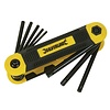 Silverline Metrische Torx Sleutel - T9 t/m T40 - 8 delig Silverline Metrische Torx Sleutel - T9 t/m T40 - 8 delig