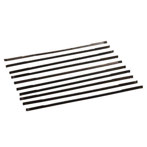 Silverline Figuurzaag Bladen - Lengte 130 mm - 24 TPI - 10 stuks Silverline Figuurzaag Bladen - Lengte 130 mm - 24 TPI - 10 stuks