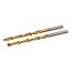 Silverline HSS boor - titanium coating - Ø 3 mm - set van 2 - veelzijdig gebruik