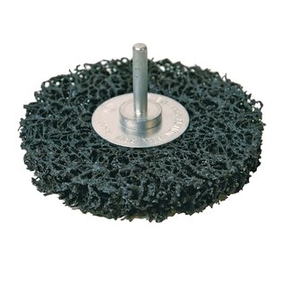 Silverline Schuurwiel - siliciumcarbide nylon gaas - roest- en verfverwijdering - 10 cm diameter - voor metaal en steen - lasvoorbereiding