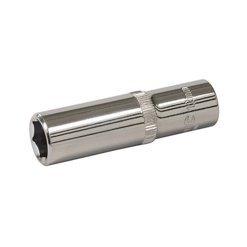 Silverline Diepe 3/8 inch - 6 Tands - Metrische Zeskantdop - 12 mm Silverline Diepe 3/8 inch - 6 Tands - Metrische Zeskantdop - 12 mm