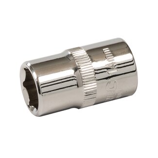 Silverline Zeskantige metrische dop - 14 mm - chroom vanadium - roestbestendig - precisie gesmeed