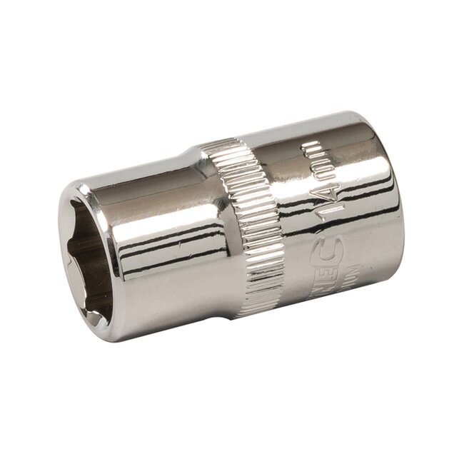 Silverline Zeskantige metrische dop - 14 mm - chroom vanadium - roestbestendig - precisie gesmeed