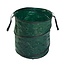 Silverline Tuinafvalzak opvouwbaar - polyethyleen, scheurbestendig en uv-bestendig - 56 x 69 cm - groen - 170 liter - tuinafval