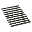 Silverline Metaalboor HSS-R - Ø 8.0 mm - 10 stuks - Rolgesmeed - Zwart Oxide