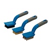 Silverline Borstel Set - Nylon, Messing en RVS - Medium - 5 Rijen - 190 mm - 3 delig Silverline Borstel Set - Nylon, Messing en RVS - Medium - 5 Rijen - 190 mm - 3 delig