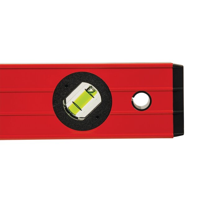 Silverline waterpas - aluminium - 3 libellen, nauwkeurig 1 mm/m - 90 cm - aluminiumkleurig - voor bestrating