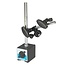 Silverline Magneetstatief - Verstelbare Hoogte - 2 t/m 35 mm - Staal - Tweezijdige Magneet