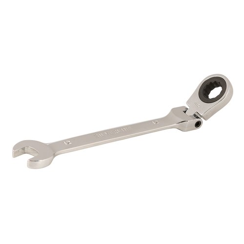 Silverline Flexibele Steek en Ringratelsleutel - 12 mm Silverline Flexibele Steek en Ringratelsleutel - 12 mm