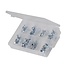 Fixman Vleugelmoer assortiment - roestbestendig - 40-delig - M4-M12 - met opbergkoffer