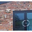 Silverline Zonnepaneel aangedreven dummy beveiligingscamera met knipperende LED en waterbestendige behuizing