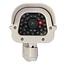 Silverline Zonnepaneel aangedreven dummy beveiligingscamera met knipperende LED en waterbestendige behuizing