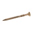 Fixman Super scherpe spaanplaatschroeven - Torx - Ø 4 x 50 mm - 200 stuks - geel verzinkt