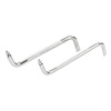 Silverline Haakse Schroevendraaier - 5 mm Sleuf x PZ1 en 6 mm Sleuf x PZ2 - 2 delig Silverline Haakse Schroevendraaier - 5 mm Sleuf x PZ1 en 6 mm Sleuf x PZ2 - 2 delig
