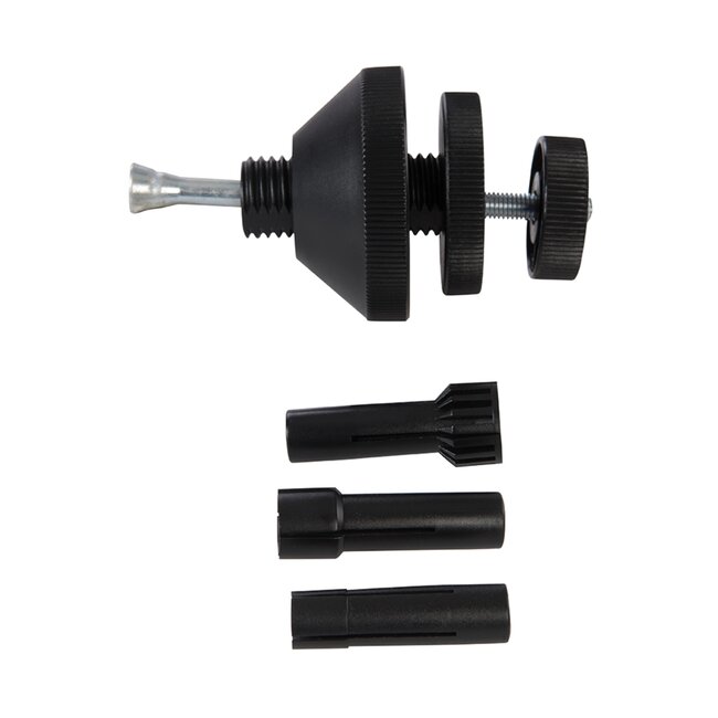 Silverline Koppelingscentreerpen - nylon/staal - universeel met hulzen (3 stuks) - koppeling uitlijnen in auto's en bedrijfswagens