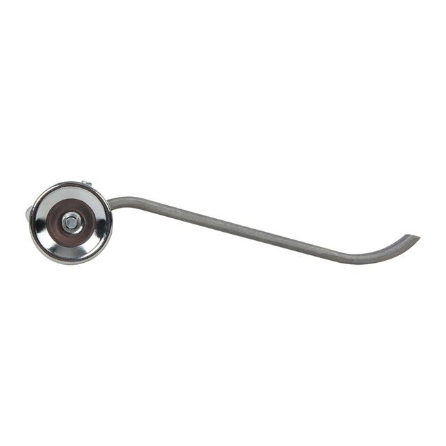 Silverline Voegkrabber met wielen - gegoten aluminium - verstelbare betonspijker - 225 mm - aluminiumkleurig - voor baksteenvoegen