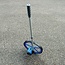 Silverline Meetwiel - aluminium/kunststof - telescopisch 47,5-80 cm met resetknop - zilver/zwart - tot 99.999,9 m voor bouw