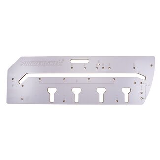 Silverline werkbladfreesmal - vezelplaat - links- en rechtshandige, hoek- en T-verbindingen - tot 900 mm - keukenwerkbladen