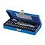 Silverline 38-delige dopsleutelset - metrisch - Torx, Inbus, PZ en sleuf - 4 tot 14 mm