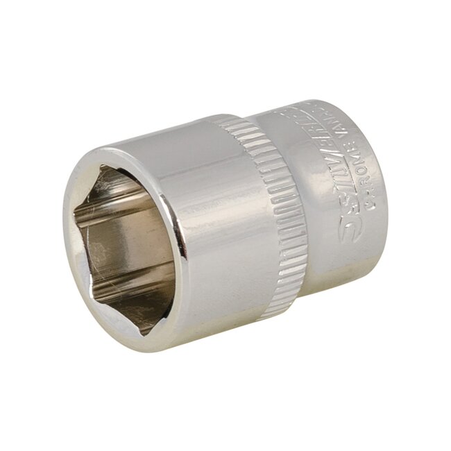 Silverline 38-delige dopsleutelset - metrisch - Torx, Inbus, PZ en sleuf - 4 tot 14 mm