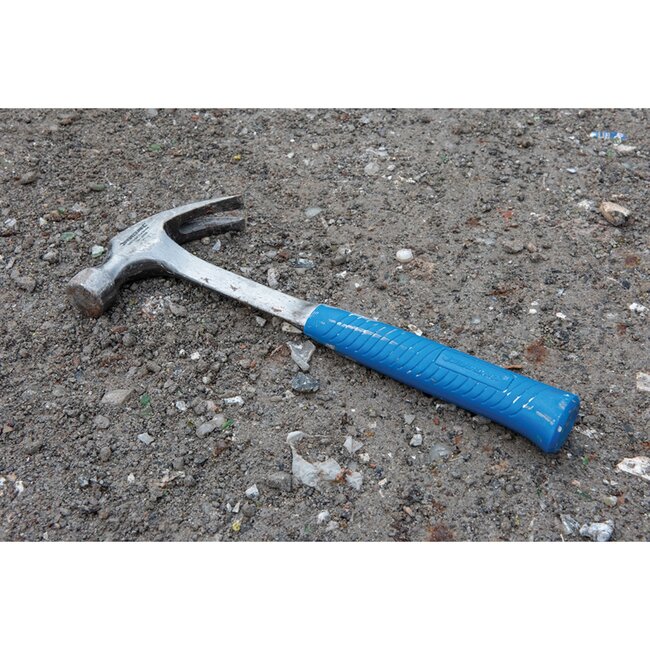 Silverline Klauwhamer - gesmeed staal - spijkers aanbrengen en verwijderen - 454 gram - staalkleurig - timmerwerk