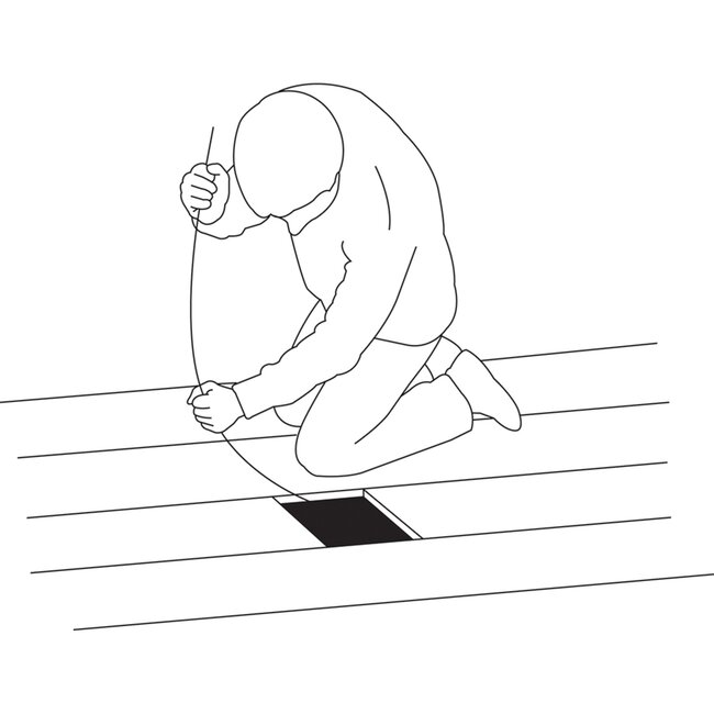 Silverline Kabeltrekset - glasvezelversterkt polyester - kabeltrekken - 10 x 1 meter - blauw - 13-delig - elektra