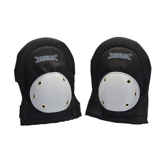 Silverline Kniebeschermers met harde pads - verstelbare klittenband - heavy-duty stiksels - één maat