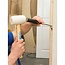 Silverline rubberhamer met hardhouten steel - 454 gram - zachte slagen - kopdiameter 70 mm - wit - voor beitels en plaatmetaal