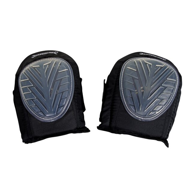 Silverline Comfortabele gel kniebeschermers - Verstelbare neopreen banden - Universele maat