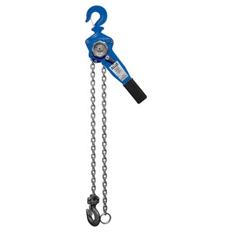 Silverline Rateltakel - 750 kg capaciteit - 1,5 m hijshoogte - Compact en lichtgewicht