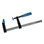 Silverline Heavy duty F-klem - sterke grip - 300 x 80 mm - zachte kaakbeschermers