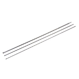 Silverline betonborenset sds-plus - hardmetalen punt - 1500 mm - 12/16/24 mm - 3-delig - beton, metselwerk, steen - gezandstraald