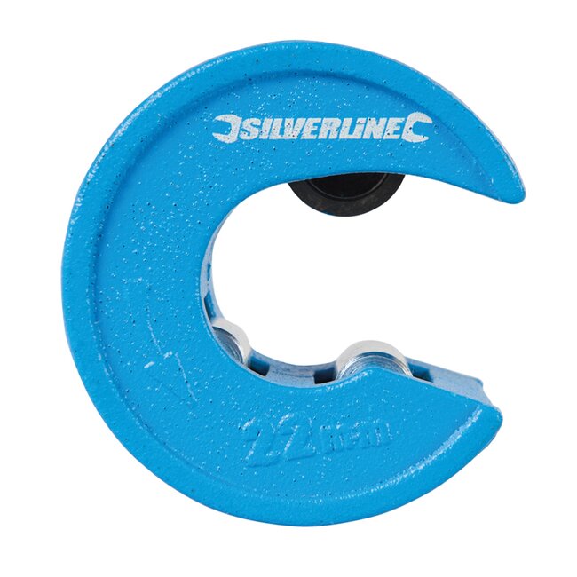 Silverline Pijpsnijder - Heavy-Duty - Verzinkt - Ø 22 mm - Blauw