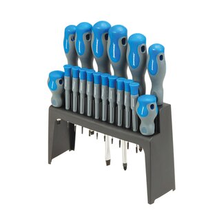 Silverline Schroevendraaier met Softgrip Set - 18 delig