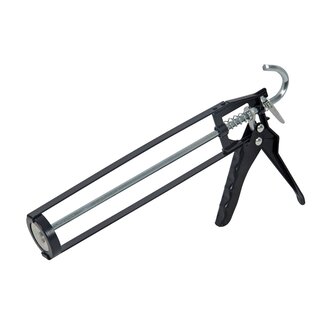 Silverline Skelet kitpistool - Stalen frame - 300 ml - Handvat met perspen en vrijgaveclip