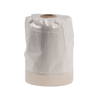 Silverline afdekfolie navulling - polyethyleen - voorgetapet, extra sterk, met roestvrijstalen mes - 55 cm x 33 meter - schilderen Silverline afdekfolie navulling - polyethyleen - voorgetapet, extra sterk, met roestvrijstalen mes - 55 cm x 33 meter - schilderen