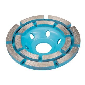 Silverline Diamant slijpschijf - dubbele rij - Ø 100 mm - asgat 22,23 mm