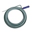 Silverline Rioolveer - Spiraal Metaaldraad - Kurkentrekker Uiteinde - 10 m x 9 mm