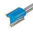 Silverline Rechte metrische groeffrees - TCT snijranden - 15 x 20 mm - geharde stalen schacht