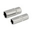 Silverline Complete dopsleutelset - 21-delig - metrisch - chroom vanadium staal - 10 t/m 32 mm