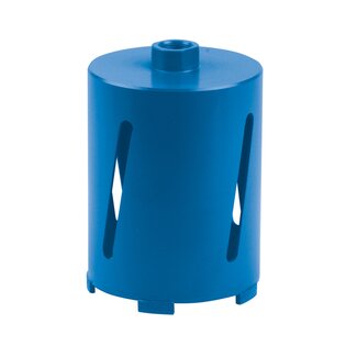 Silverline diamant kernboor - diamantsegmenten - veiligheidskoppeling - Ø 117 mm, hoogte 150 mm - grijs - metselwerk