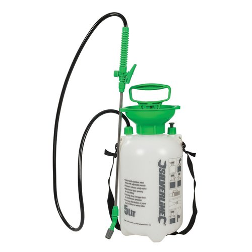 Silverline Drukspuit - Hogedruk - Inhoud 5 liter Silverline Drukspuit - Hogedruk - Inhoud 5 liter