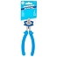 Silverline Zijsnijtang - Antislip - Gehard Staal - 160 mm - Blauw
