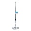 Silverline Mengstaaf - Zink Geplateerd - 600 mm - Ø 155 mm - M14 Draad