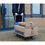 Silverline Inklapbare plateauwagen - antislip - 150 kg - 465 x 725 mm - poedercoating