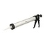Silverline Kitpistool - Metalen constructie - 600 ml - Voor siliconenkit en standaard patronen